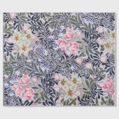 Blumenmuster, William Morris Geschenkpapier (Flach)