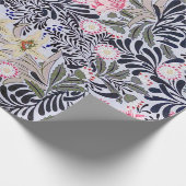 Blumenmuster, William Morris Geschenkpapier (Ecke)