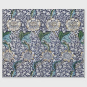 Blumenmuster - William Morris Geschenkpapier (Flach)