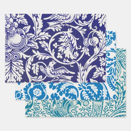 Blumenmuster, William Morris Geschenkpapier Set (Set)