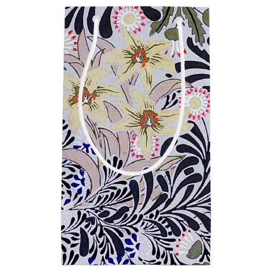 Blumenmuster, William Morris kleine Geschenktüte (Vorderseite)