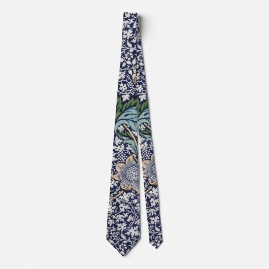 Blumenmuster - William Morris Krawatte (Vorderseite)