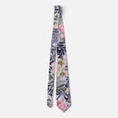 Blumenmuster, William Morris Krawatte (Rückseite)