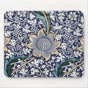Blumenmuster - William Morris Mousepad