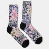 Blumenmuster, William Morris Socken (Rechts)