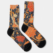 Blumenmuster, William Morris Socken (Rechts)