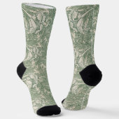 Blumenmuster, William Morris Socken (Gewinkelt)