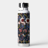 Blumenmuster, William Morris Trinkflasche (rechts)
