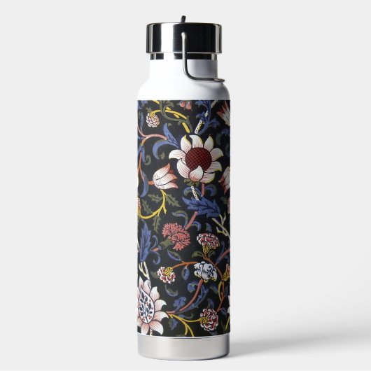 Blumenmuster, William Morris Trinkflasche (Links)
