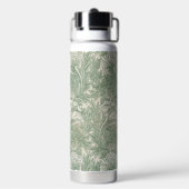Blumenmuster, William Morris Trinkflasche (Hinten)