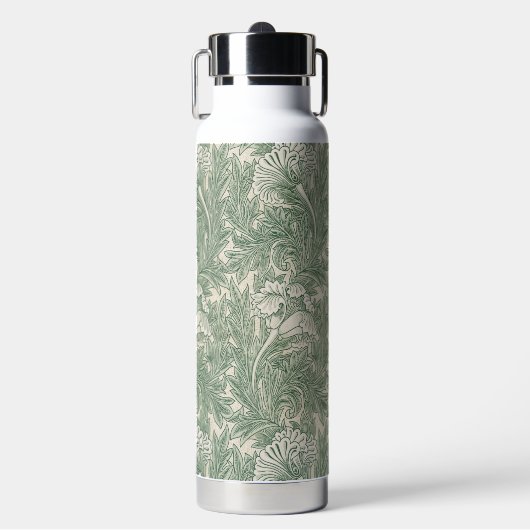 Blumenmuster, William Morris Trinkflasche (Vorderseite)