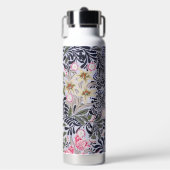 Blumenmuster, William Morris Trinkflasche (Vorderseite)