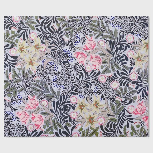 Blumenmuster, William Morris Wrapping Paper Geschenkpapier (Flach)