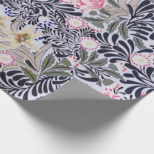 Blumenmuster, William Morris Wrapping Paper Geschenkpapier (Ecke)