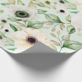 Blumenmuster-Wrapierpapier Geschenkpapier (Ecke)