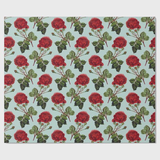 Blumenmuster-Wrapper Geschenkpapier (Flach)