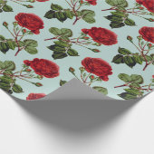 Blumenmuster-Wrapper Geschenkpapier (Ecke)