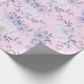 Blumenmuster-Wrapper Geschenkpapier (Ecke)
