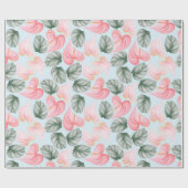 Blumenmuster-Wrapper Geschenkpapier (Flach)