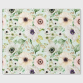 Blumenmuster-Wrapper Geschenkpapier (Flach)