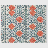 Blumenmuster-Wrapper Geschenkpapier (Flach)