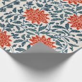 Blumenmuster-Wrapper Geschenkpapier (Ecke)