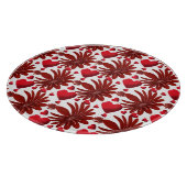 Blumenmuster-Wurfdecke Schneidebrett (Ecke)