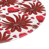 Blumenmuster-Wurfdecke Schneidebrett (Ecke)