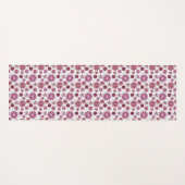 Blumenmuster Yogamatte (Vorderseite (Horizontal))