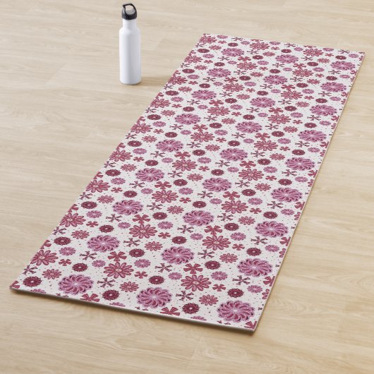 Blumenmuster Yogamatte (Beispiel)