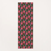 Blumenmuster Yogamatte (Vorderseite)