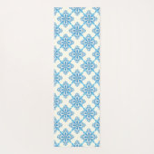 Blumenmuster Yogamatte (Rückseite)