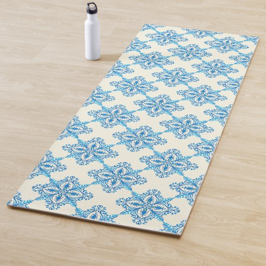 Blumenmuster Yogamatte (Beispiel)