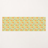 Blumenmuster Yogamatte (Vorderseite (Horizontal))