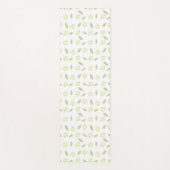 Blumenmuster Yogamatte (Vorderseite)