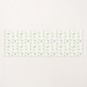 Blumenmuster Yogamatte (Vorderseite (Horizontal))