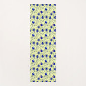 Blumenmuster Yogamatte (Vorderseite)
