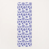 Blumenmuster Yogamatte (Vorderseite)