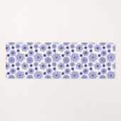 Blumenmuster Yogamatte (Vorderseite (Horizontal))