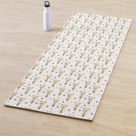 Blumenmuster Yogamatte (Beispiel)