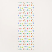 Blumenmuster Yogamatte (Vorderseite)