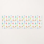 Blumenmuster Yogamatte (Vorderseite (Horizontal))