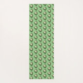 Blumenmuster Yogamatte (Rückseite)