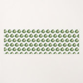 Blumenmuster Yogamatte (Vorderseite (Horizontal))