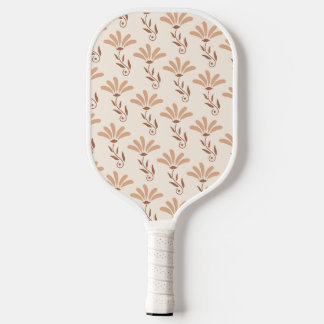 Blumenmusterdesign pickleball schläger
