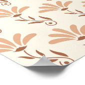 Blumenmusterdesign  poster (Ecke)