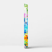 BlumenmusterKunstvoll wandern im Blume Case-Mate iPhone Hülle (Rückseite / Links)