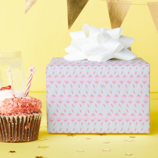 Blumenmusterstoff geschenkpapier (Geburtstagsparty)