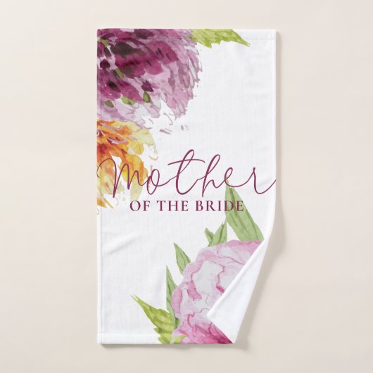 Blumenmutter der Braut Handtuch (Handtuch)