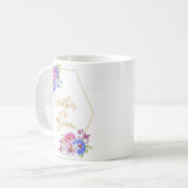 Blumenmutter der Groom Coffee Tasse (Vorderseite Links)